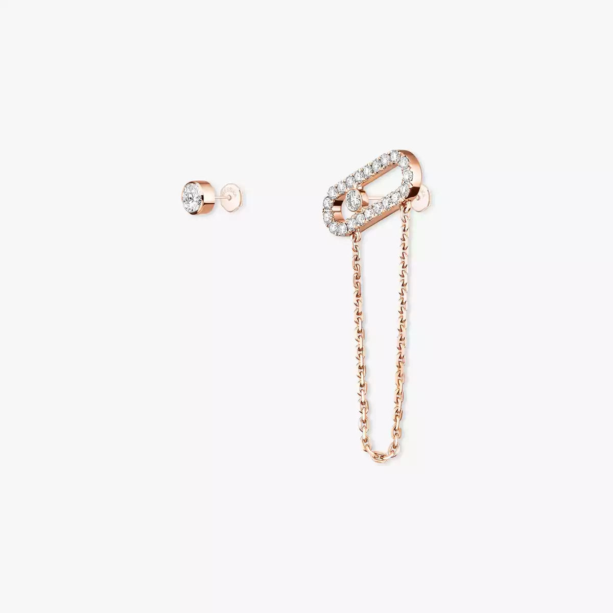 [Imperial] Move Uno Diamond Earrings