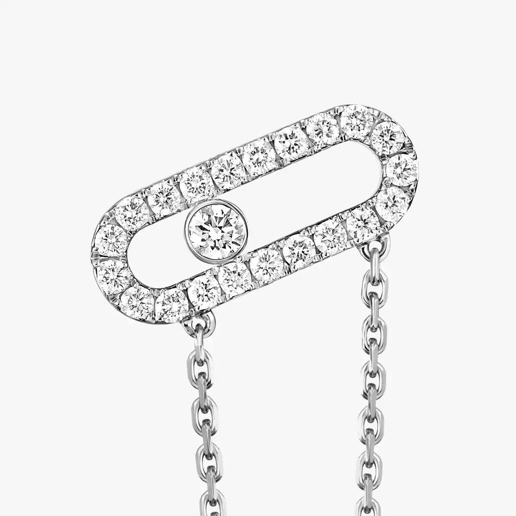 [Imperial] Move Uno Diamond Earrings