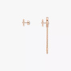 [Imperial] Move Uno Diamond Earrings