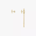 [Imperial] Move Uno Diamond Earrings