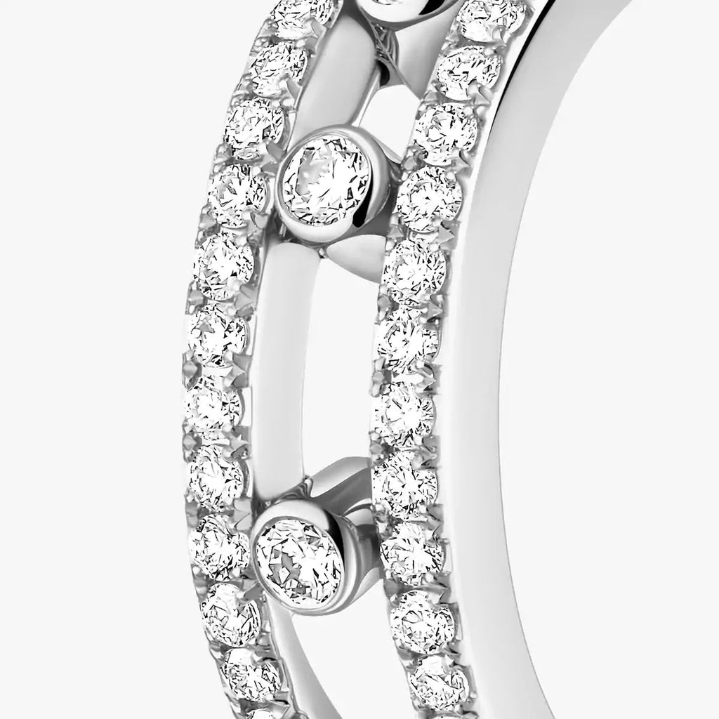 [Imperial] Diamond Pave_ Hoop Earrings Move