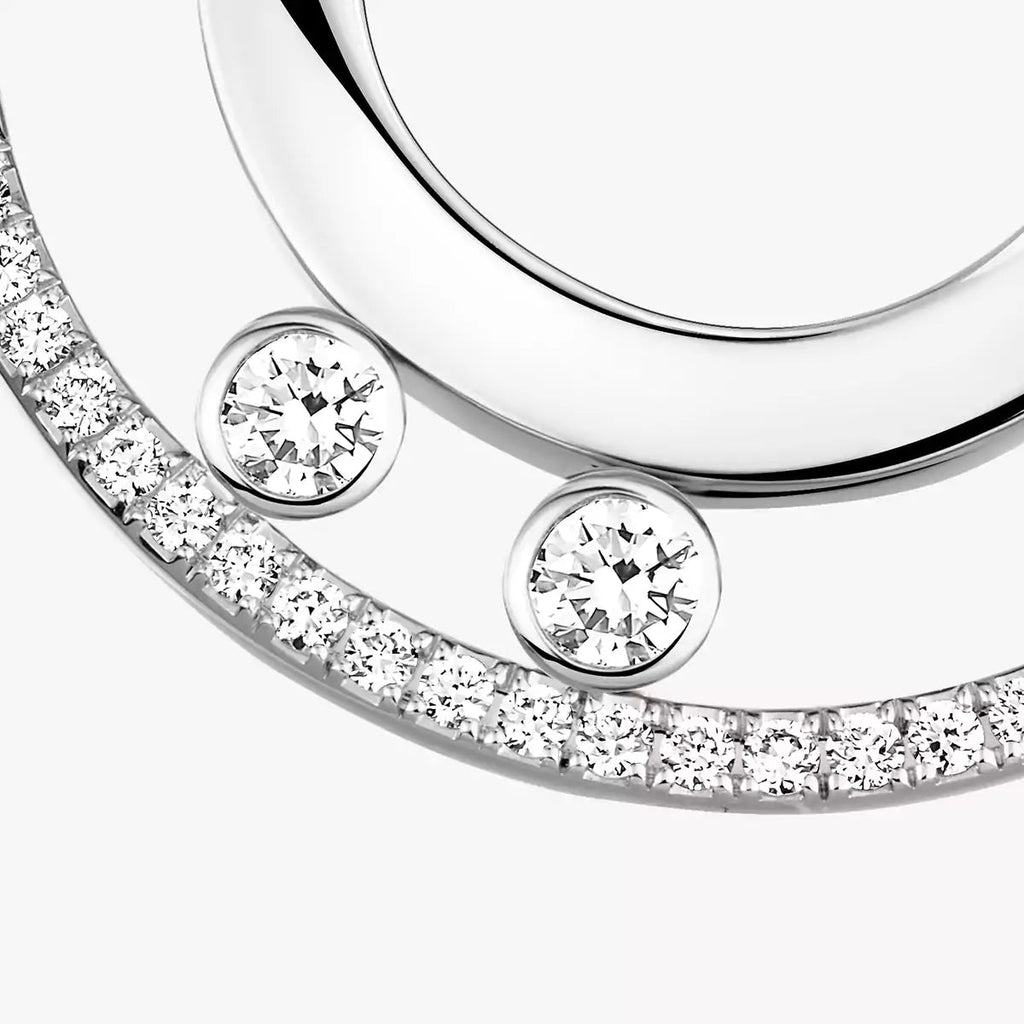 [Imperial] Move Romane Small Diamond Hoop Earrings