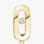 [Imperial] Diamond Mini Hoop Earrings Move Classique