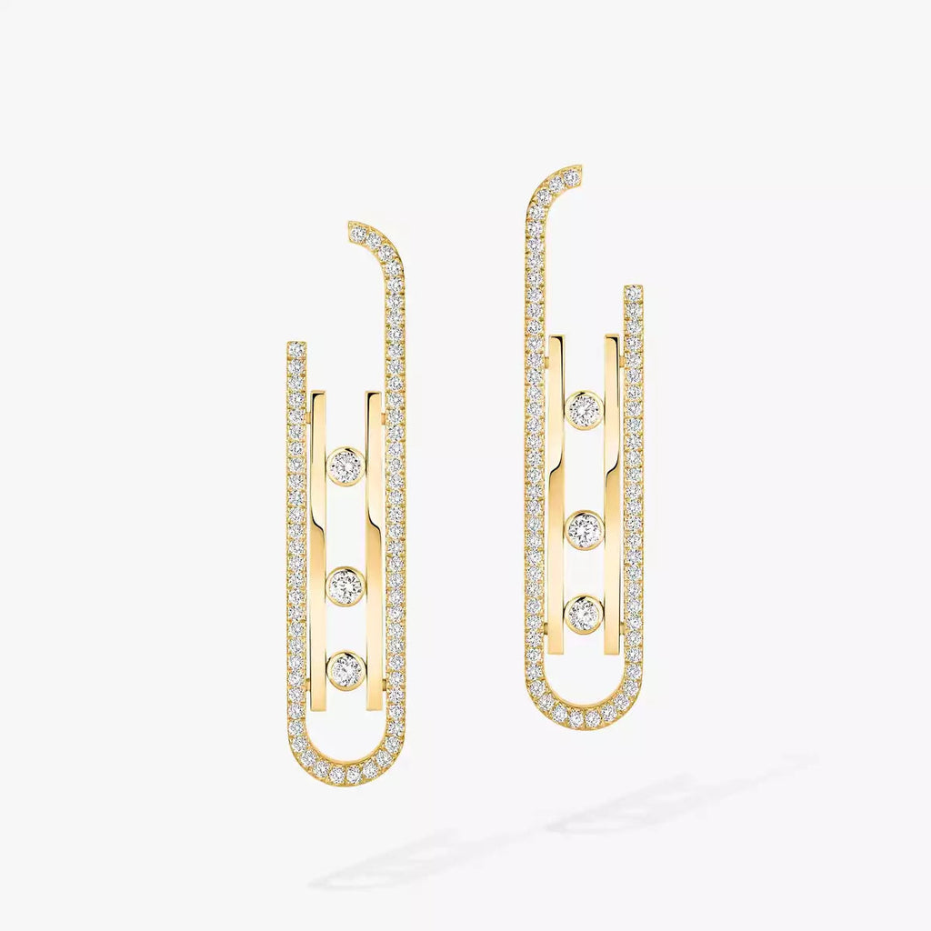 [Imperial] Diamond Pendant Earrings Move 10Th