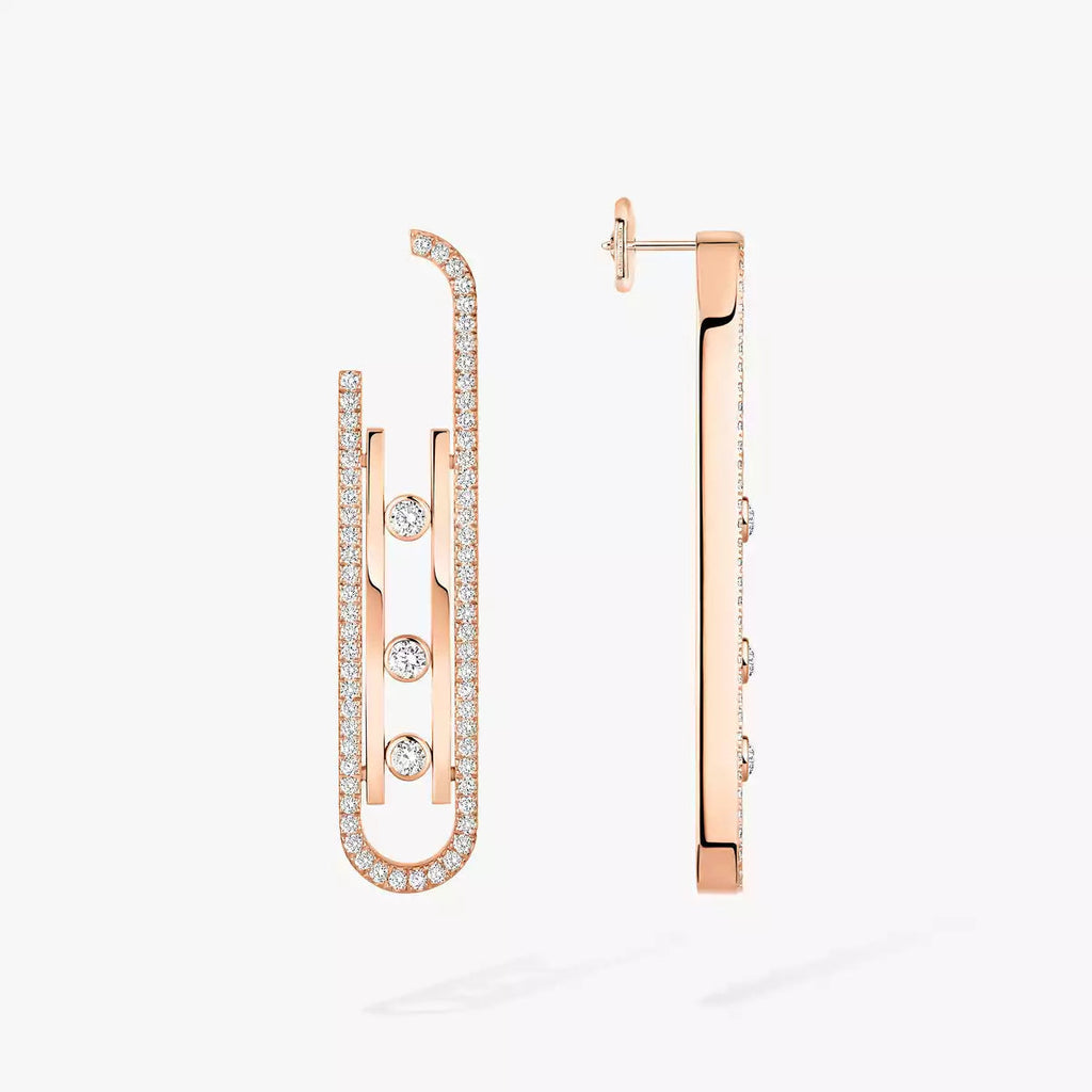 [Imperial] Diamond Pendant Earrings Move 10Th