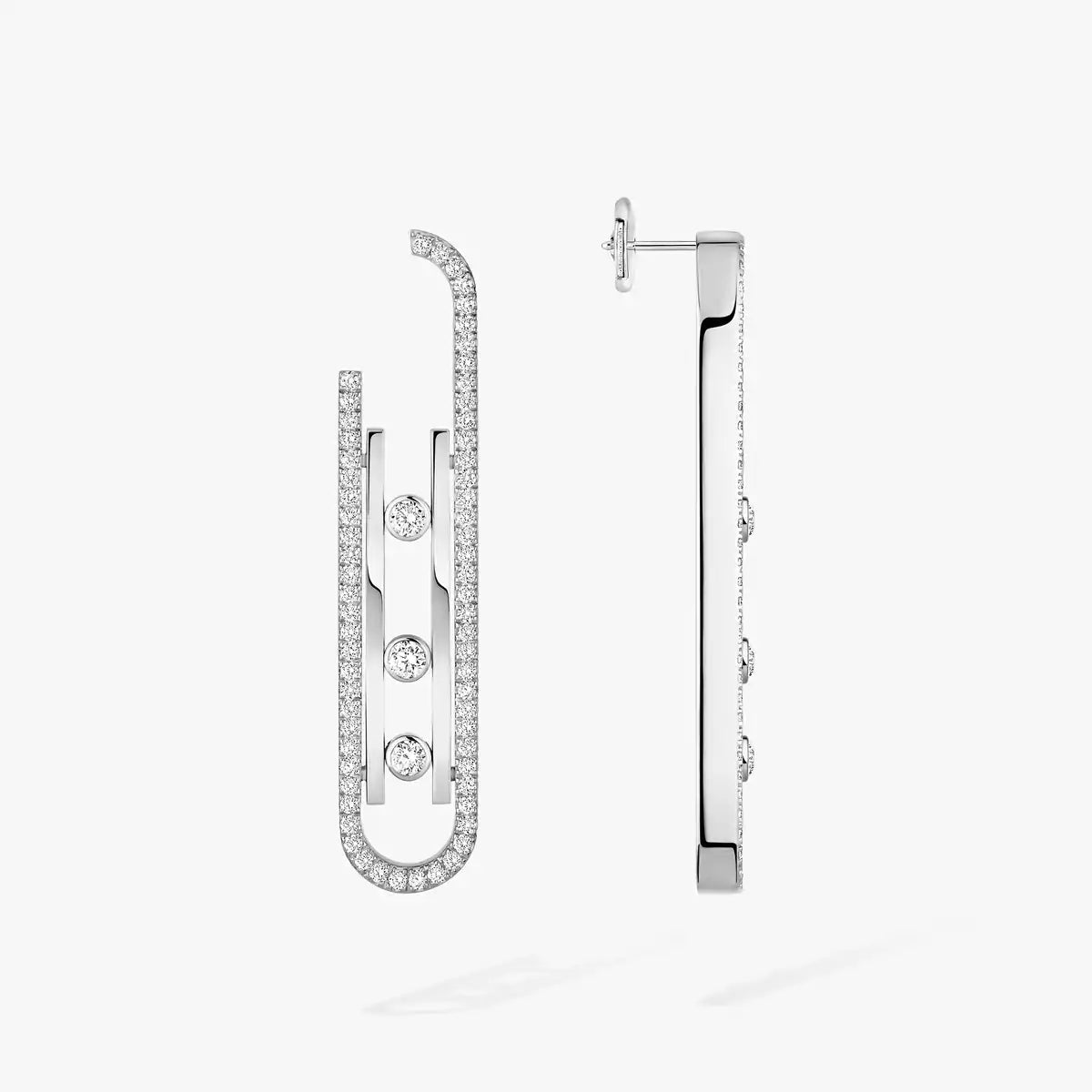 [Imperial] Diamond Pendant Earrings Move 10Th