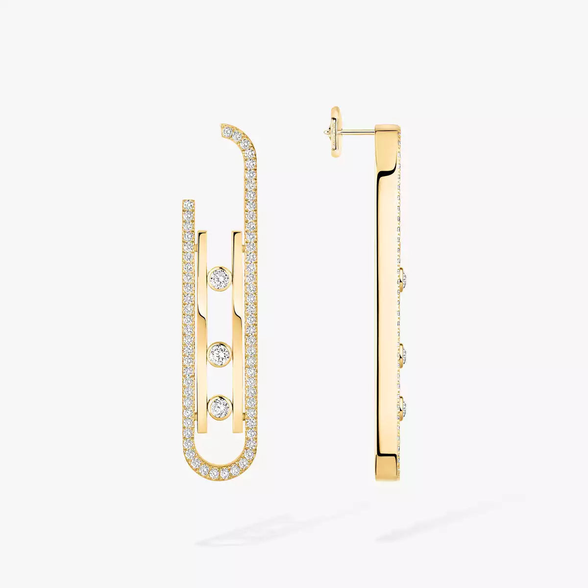 [Imperial] Diamond Pendant Earrings Move 10Th