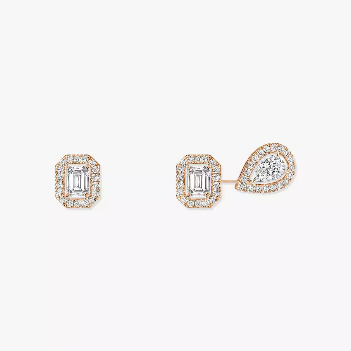 [Imperial] Diamantohrringe 0,10 Karat My Twin 1+2