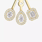 [Imperial]  My Twin Trio  Diamond Earrings