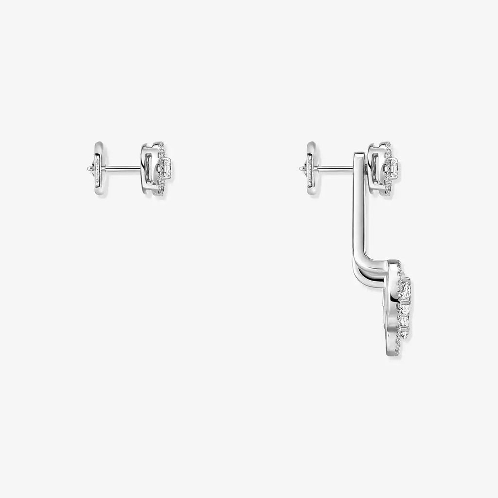[Imperial]  My Twin Trio  Diamond Earrings