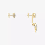 [Imperial]  My Twin Trio  Diamond Earrings