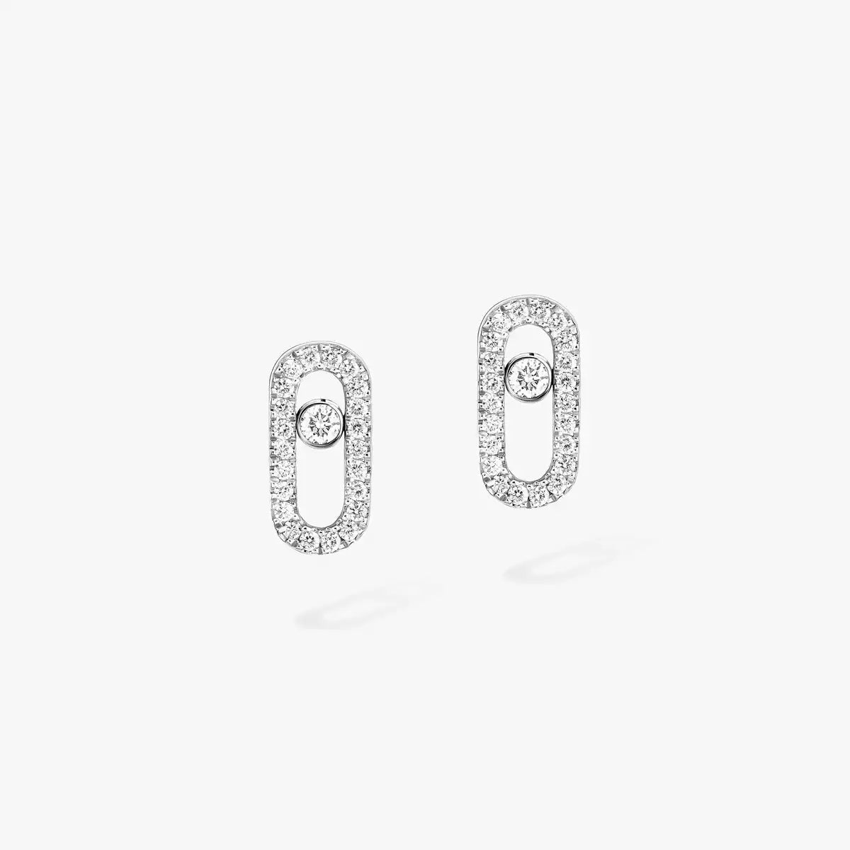 [Imperial] Move Uno Diamond Earrings