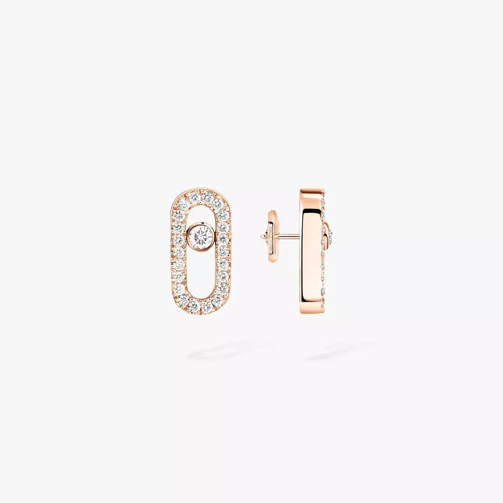 [Imperial] Move Uno Diamond Earrings