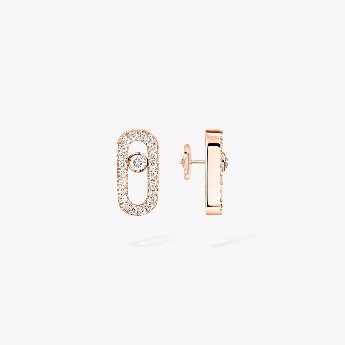 [Imperial] Move Uno Diamond Earrings