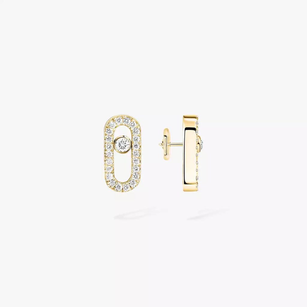 [Imperial] Move Uno Diamond Earrings
