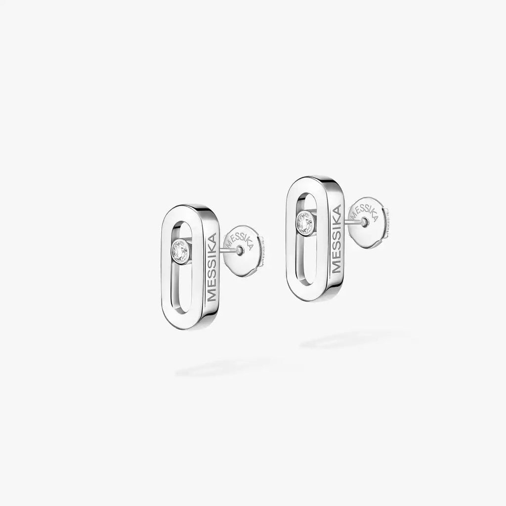 [Imperial] Move Uno Diamond Stud Earrings