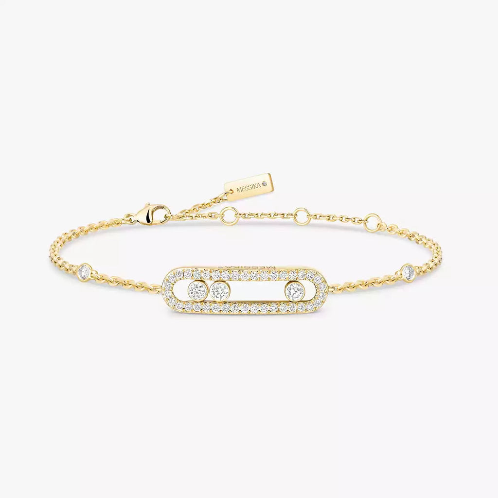 [Imperial] Pavé Baby Move Diamond Bracelet