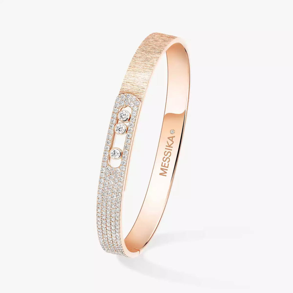 [Imperial] Move Noa Ciselé half pavé bangle