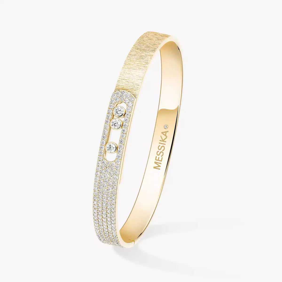 [Imperial] Move Noa Ciselé half pavé bangle