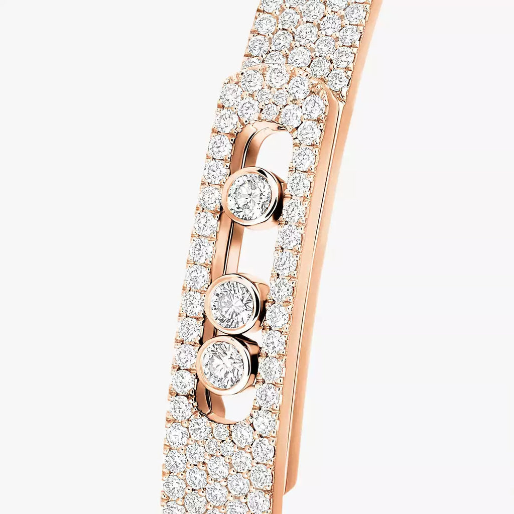 [Imperial] Move Noa Full Pavé Diamond Bangle Bracelet