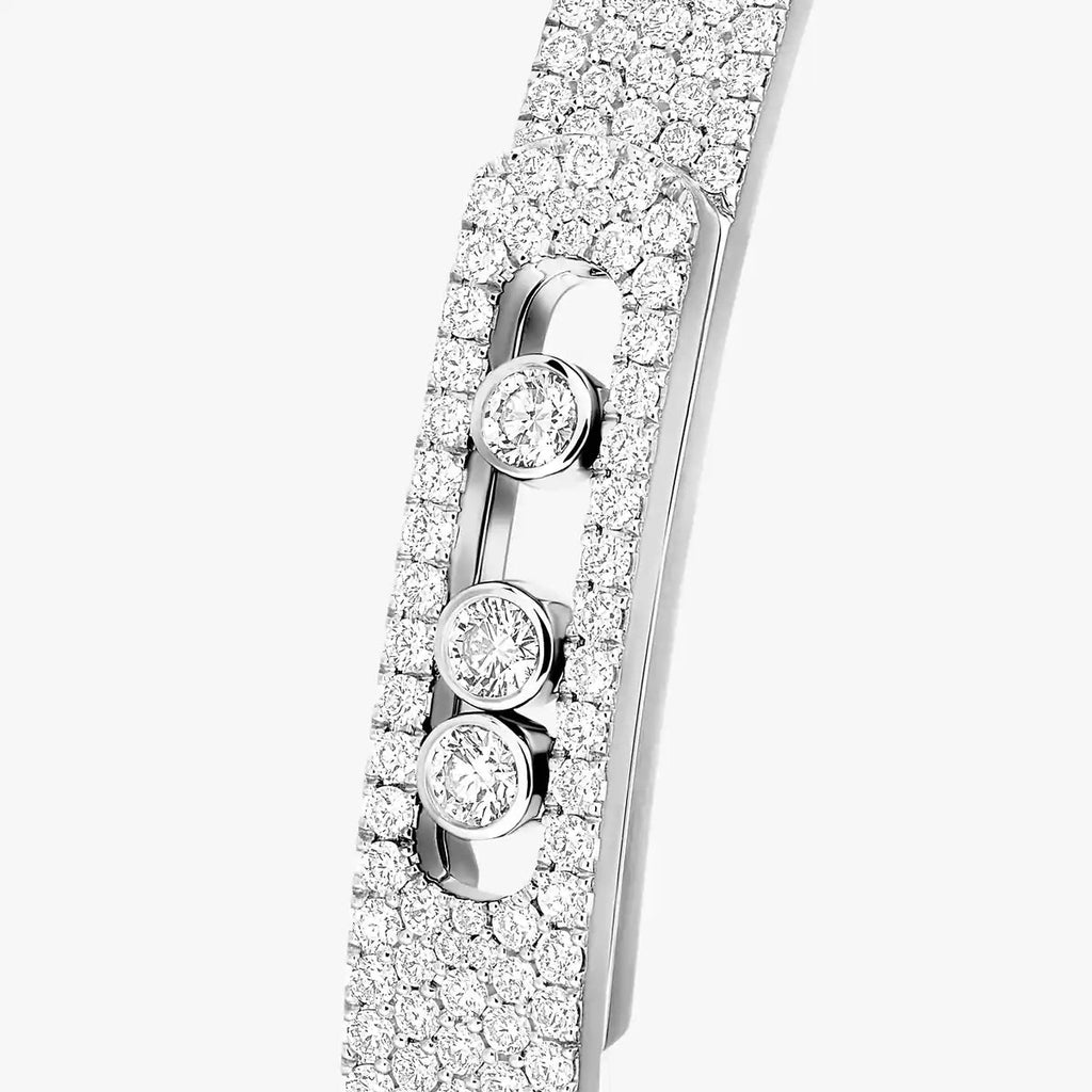 [Imperial] Move Noa Full Pavé Diamond Bangle Bracelet