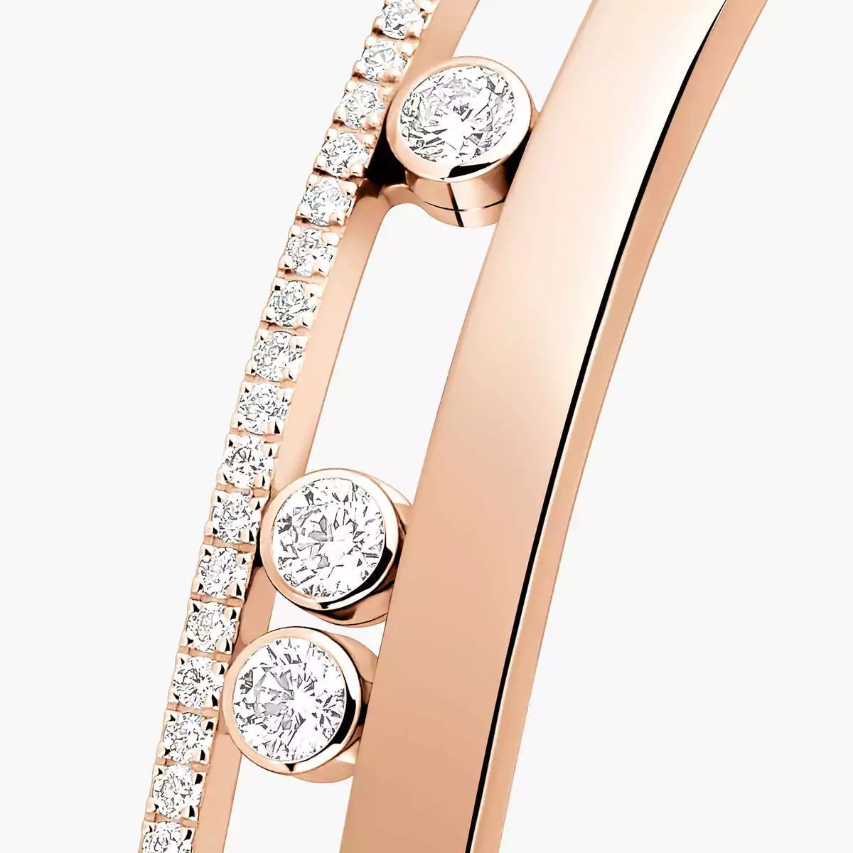 [Imperial] Move Romane Diamond Bangle Bracelet