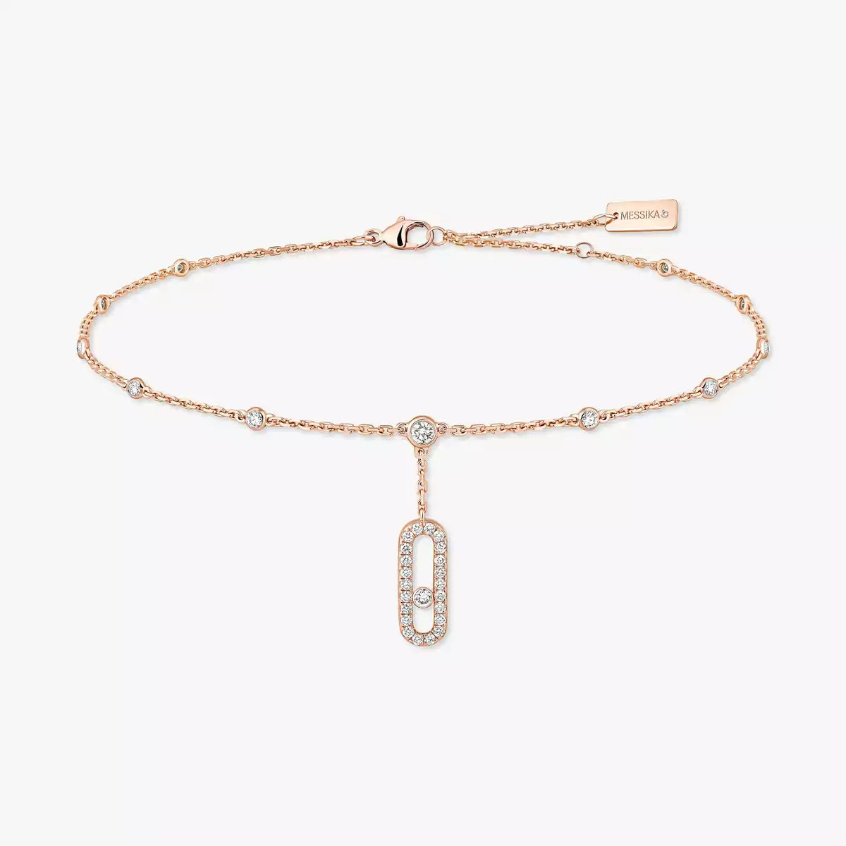 [Imperial]  Move Uno pavé ankle bracelet