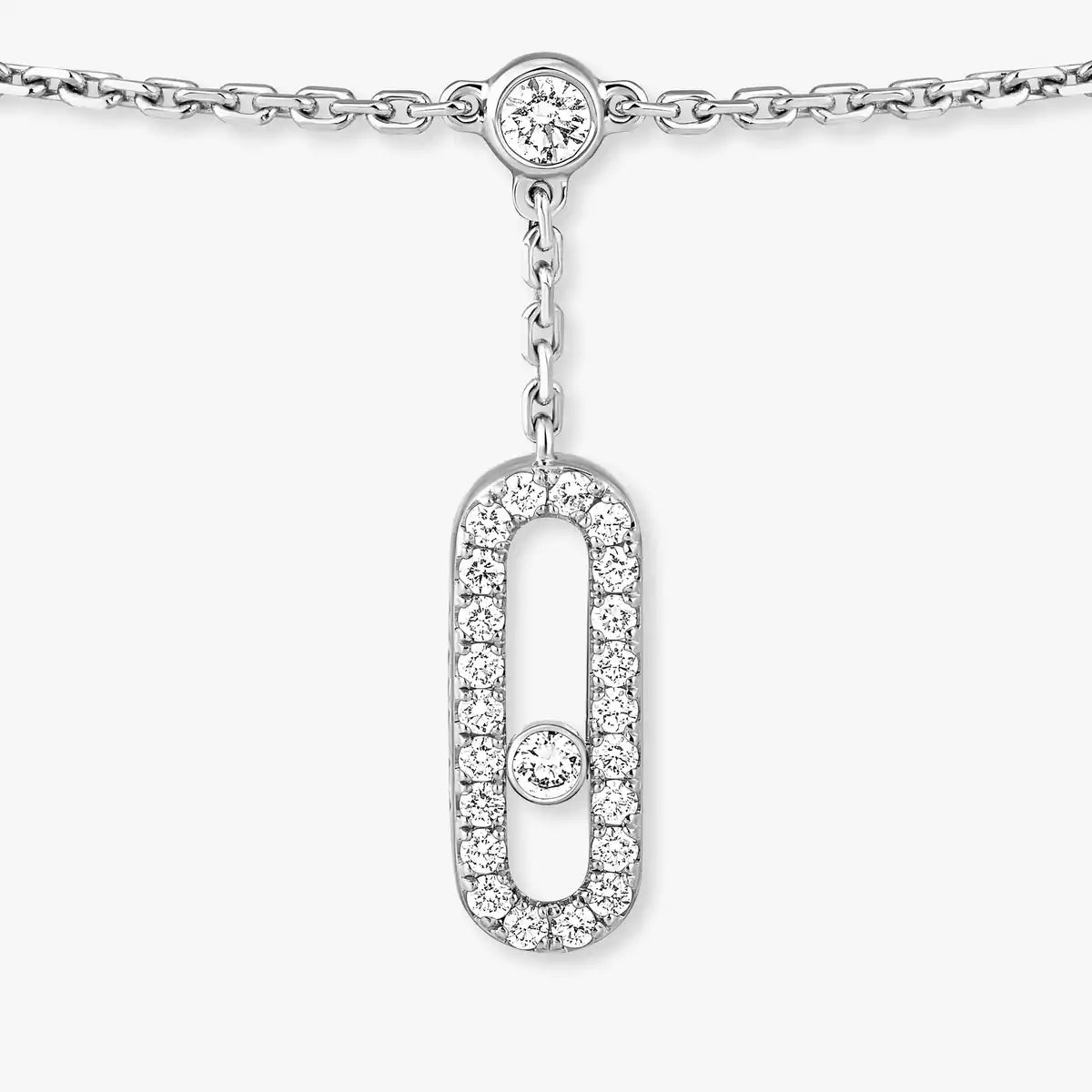 [Imperial]  Move Uno pavé ankle bracelet