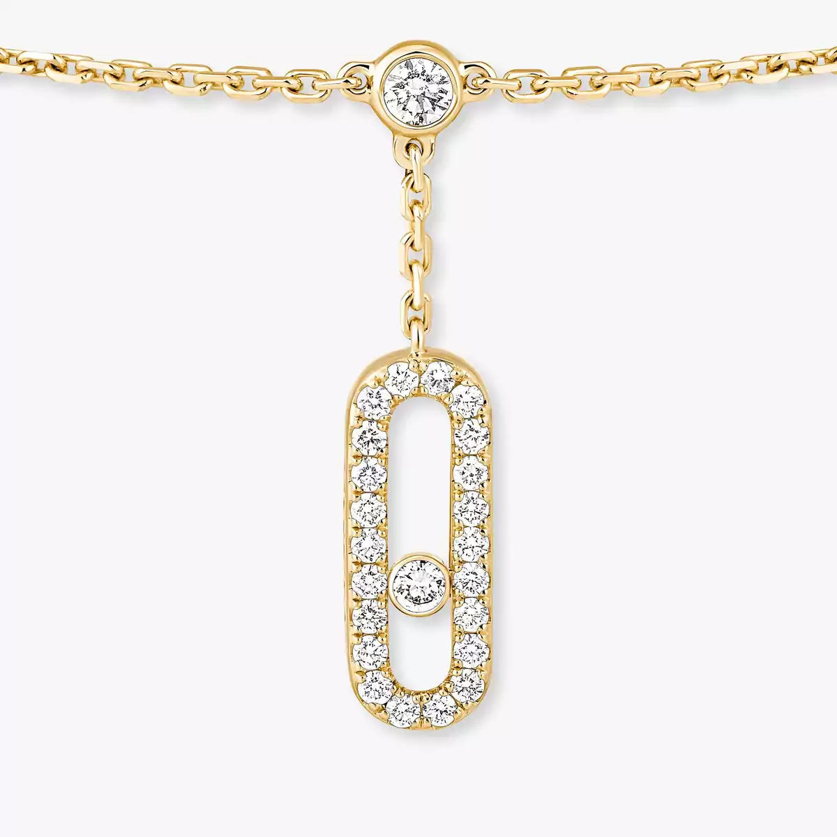 [Imperial]  Move Uno pavé ankle bracelet