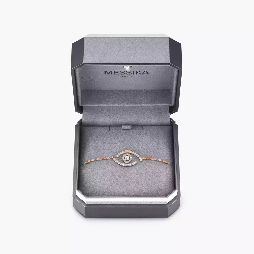[Imperial] Lucky Eye Pave-Set Diamond Bracelet