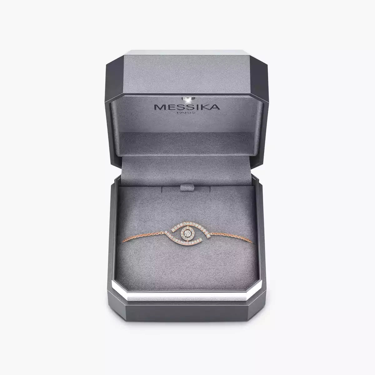 [Imperial] Lucky Eye Pave-Set Diamond Bracelet