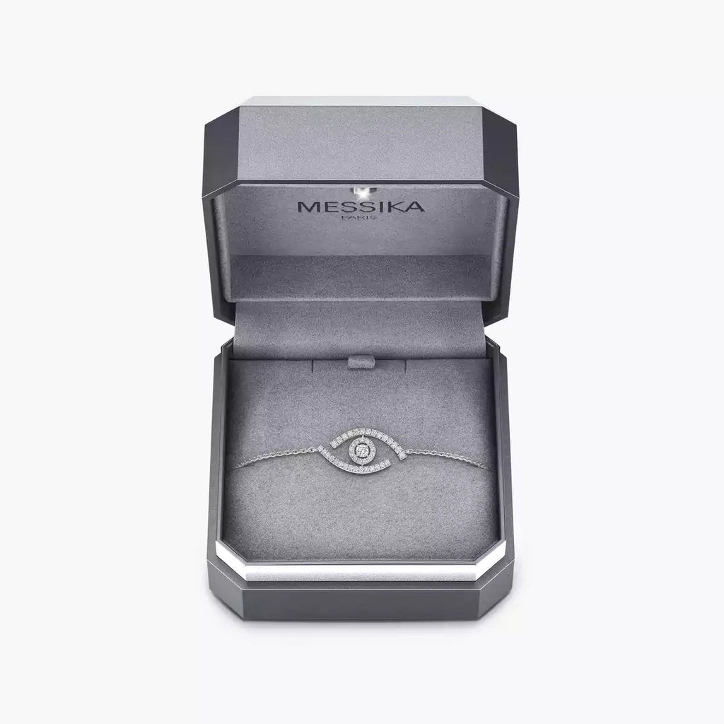 [Imperial] Lucky Eye Pave-Set Diamond Bracelet