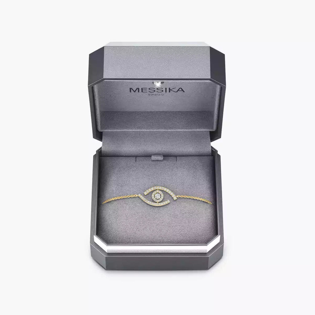 [Imperial] Lucky Eye Pave-Set Diamond Bracelet