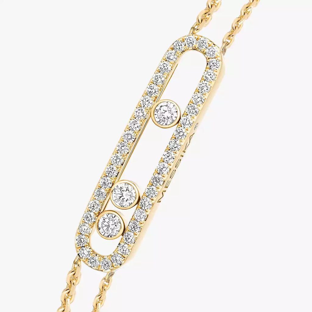 [Imperial]  Move Classique pavé bracelet