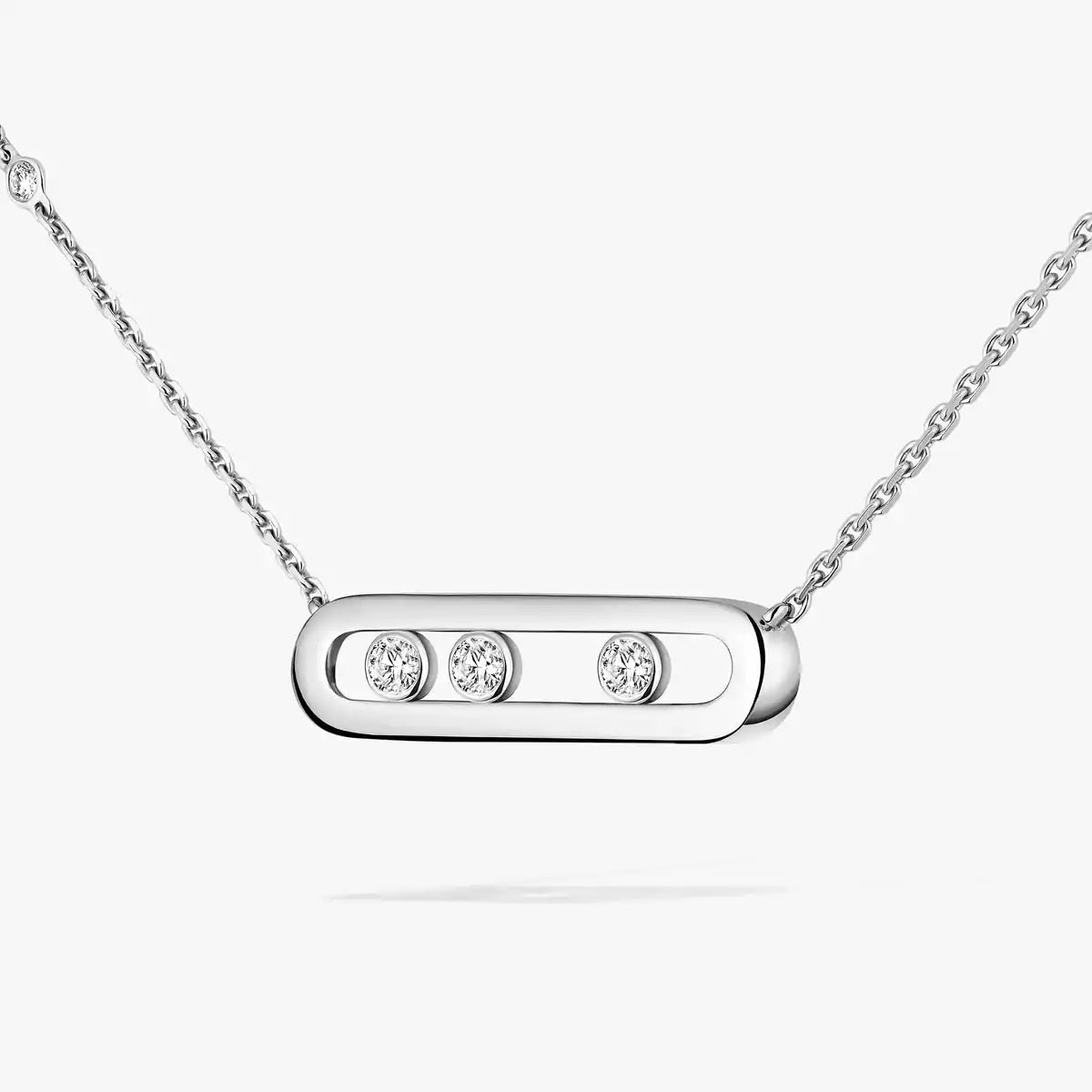 [Imperial]  Baby Move Gold Diamond Necklace