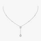 [Imperial] Gold Diamond Tie Necklace
