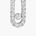 [Imperial] Move Uno Single Diamond Hoop Earring