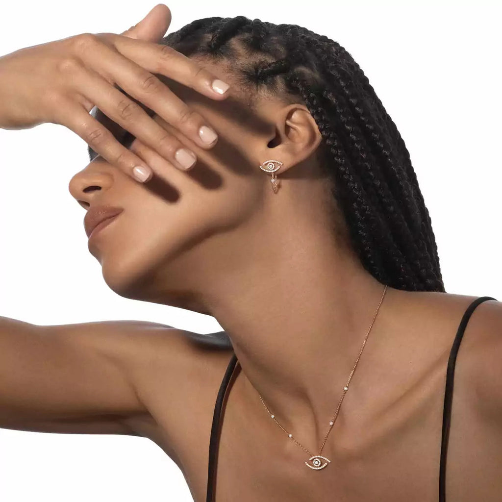 [Imperial] Lucky Eye Diamond Earrings