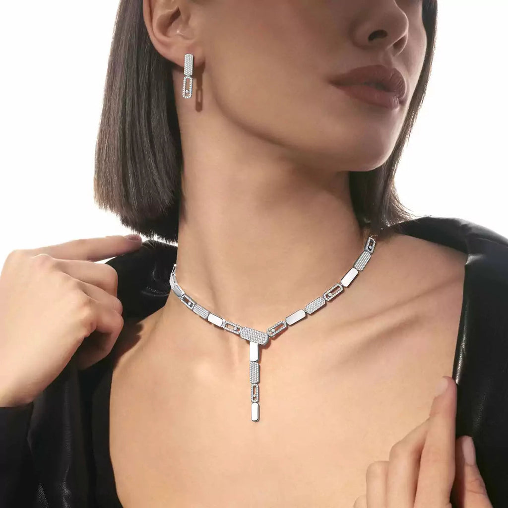 [Imperial] Imperial Move SM Diamond Earrings