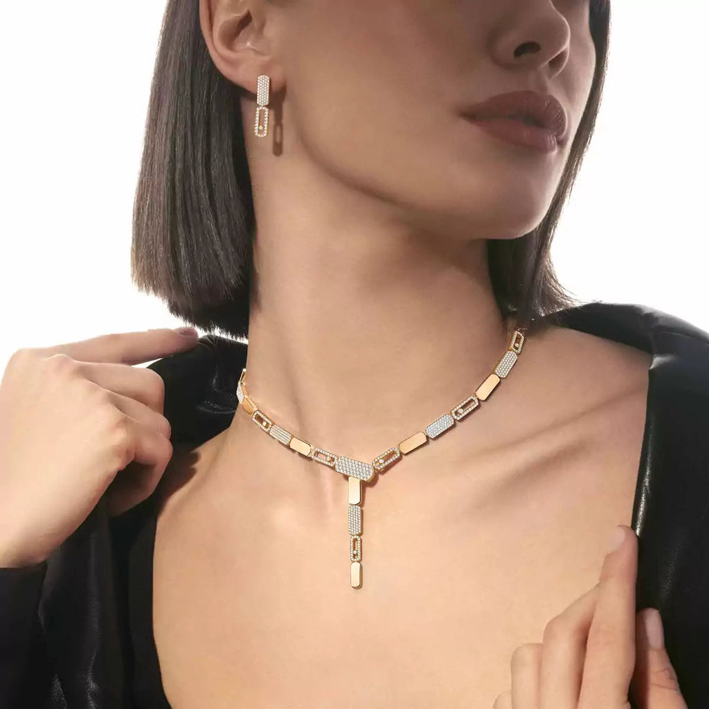 [Imperial] Imperial Move SM Diamond Earrings