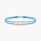 [Imperial] Messika Care(s) pink cord pavé bracelet
