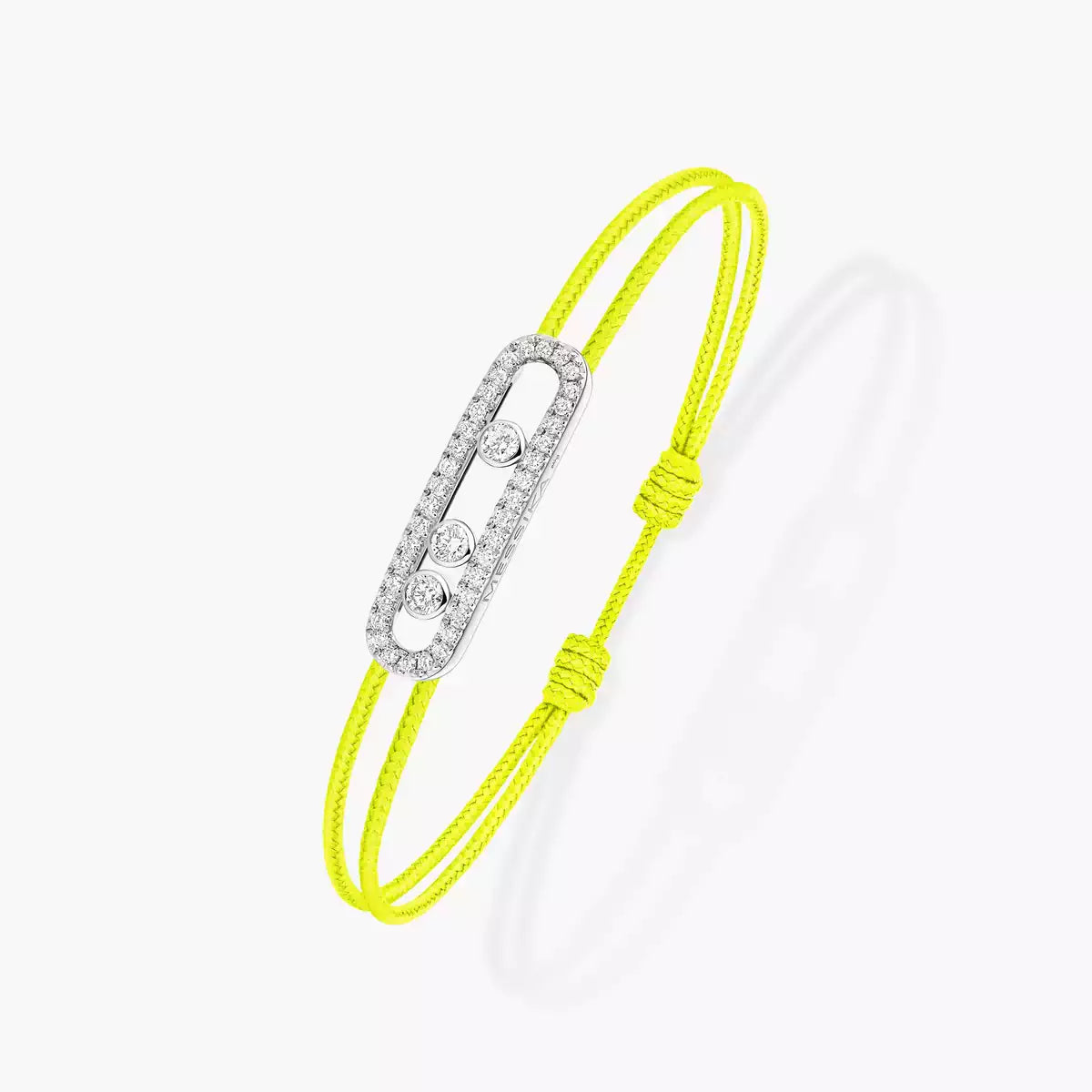 [Imperial] Messika Care(s) pink cord pavé bracelet
