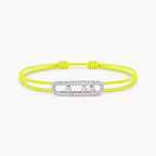 [Imperial] Messika Care(s) pink cord pavé bracelet