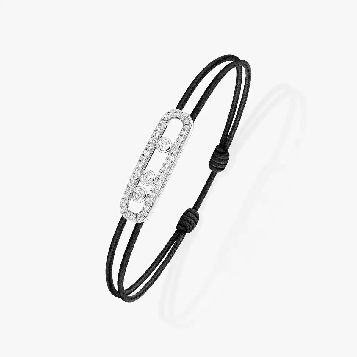 [Imperial] Messika Care(s) pink cord pavé bracelet