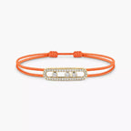 [Imperial] Messika Care(s) pink cord pavé bracelet