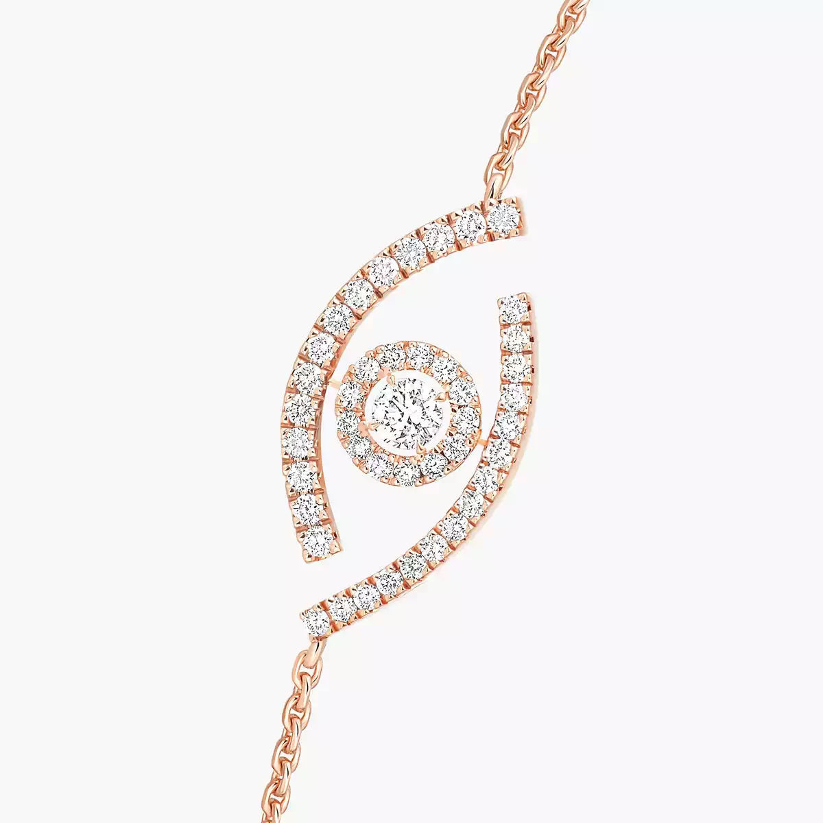 [Imperial] Lucky Eye Pave-Set Diamond Bracelet