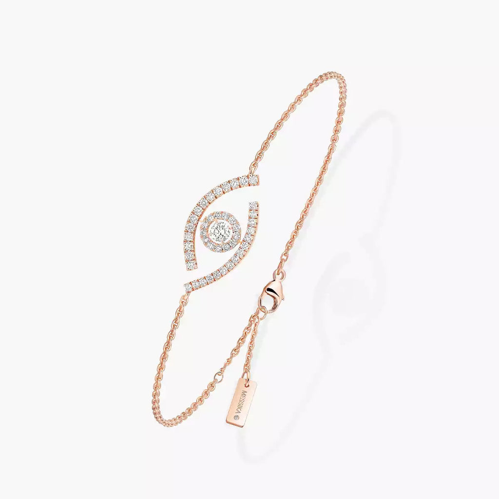 [Imperial] Lucky Eye Pave-Set Diamond Bracelet