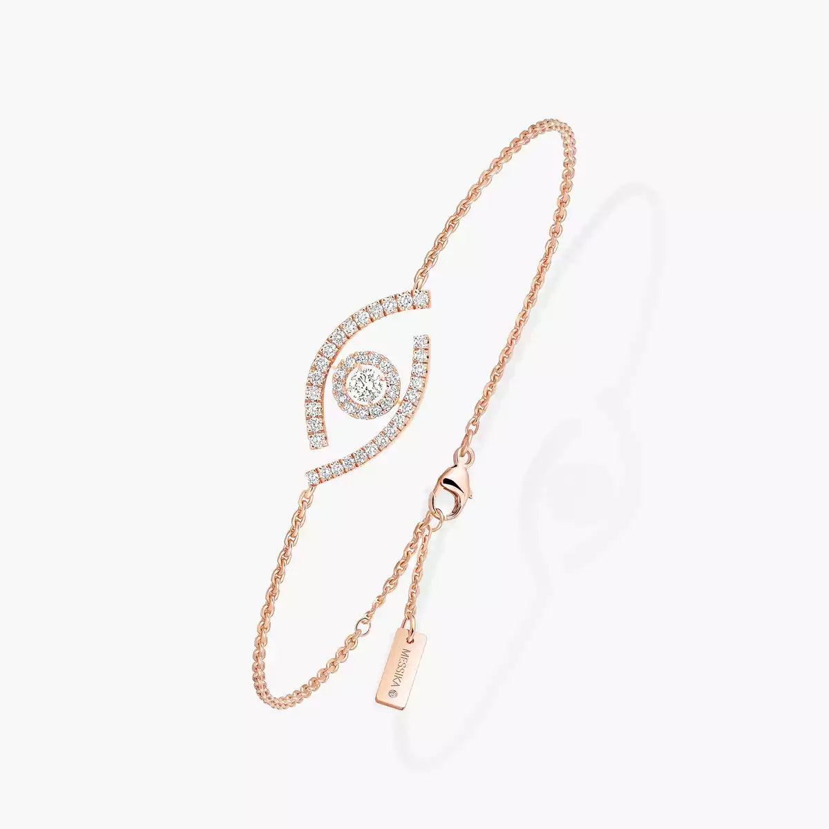 [Imperial] Lucky Eye Pave-Set Diamond Bracelet