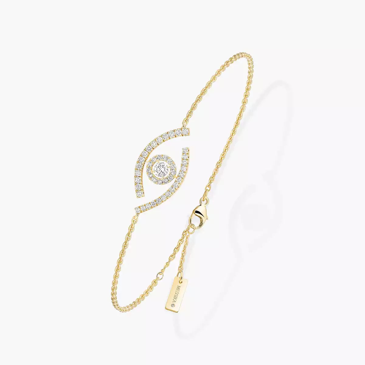 [Imperial] Lucky Eye Pave-Set Diamond Bracelet