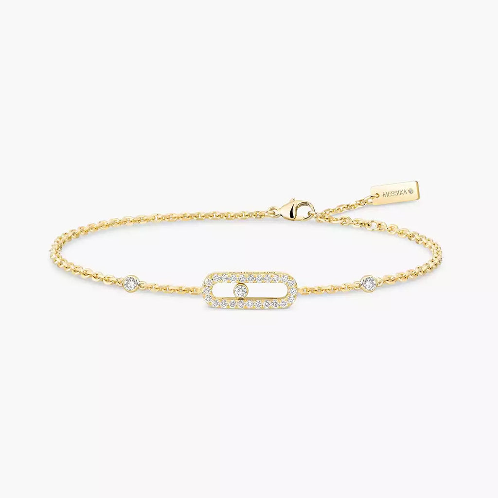 [Imperial] Move Uno Diamond Bracelet